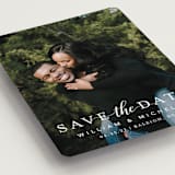 "Convey our Love" - Save the Dates in Snow by MC Designs - Detail