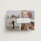"Classic Date" - Save the Dates in Almond by Brianne Larsen - Front