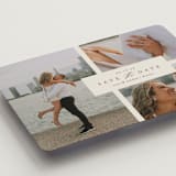 "Classic Date" - Save the Dates in Almond by Brianne Larsen - Detail