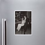 "Corners" - Save the Dates in Cloud by Inkblot Design - Magnet Front