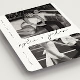 "signature snapshots" - Save the Dates in Snow by Sarah Curry - Detail