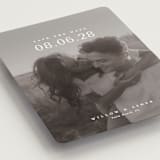 "Classic Big Date" - Save the Dates in Moonstone by Lucrecia Caporale - Detail