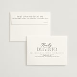 "Sideline" - Save the Dates in Stone by Laura Hankins - FREE Recipient Addressing