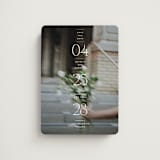 "Updated" - Save the Dates in Chiffon by Heather Schertzer - Front