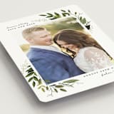 "Vines of Green" - Save the Dates in Fern by Susan Moyal - Detail