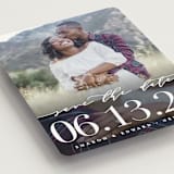 "Geo Lovely" - Save the Dates in Onyx by heythird - Detail