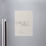 "Layered" - Save the Dates in Natural by Kelly Schmidt - Front