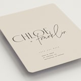 "Layered" - Save the Dates in Natural by Kelly Schmidt - Detail