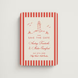 "Kitty Hawk" - Save the Dates in Lobster by Jackie Crawford - Front