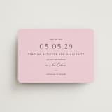 "Nola" - Save the Dates in Peony by Megan Davis - Front