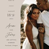 "the arch" - Save the Dates in Stone by Elly - Detail