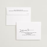 "Stylish Script" - Save the Dates in Cloud by Hooray Creative - FREE Recipient Addressing