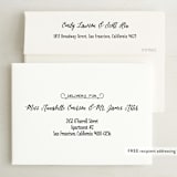 "Inked" - Save the Dates in Parchment by GeekInk Design - FREE Recipient Addressing