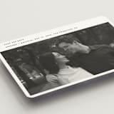 "simple" - Save the Dates in Fog by Sumak Studio - Detail