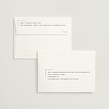 "simple" - Save the Dates in Fog by Sumak Studio - FREE Recipient Addressing