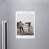 "Pano" - Save the Dates in Pearl by Nicole Walsh - Front