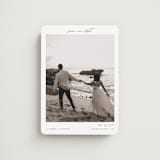 "Pano" - Save the Dates in Pearl by Nicole Walsh - Magnet Front