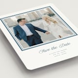 "Lauren" - Save the Dates in Winterberry by Blustery August - Detail