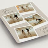 "Instant Elegance" - Save the Dates in Dune by Kerry Doyle - Detail