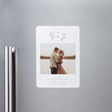 "Monogrammed" - Save the Dates in Taupe by Chris Griffith - Front