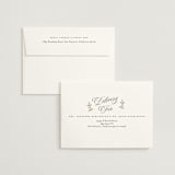 "Vintage Romance" - Save the Dates in Ivory by Paper Raven Co. - FREE Recipient Addressing