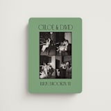 "Quad" - Save the Dates in Jade by Morgan Kendall - Front