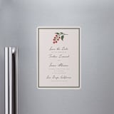 "Tomato Vine" - Save the Dates in Sand by Katharine Watson - Magnet Front