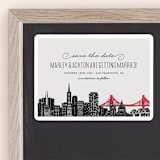 "Big City - San Francisco" - Save the Dates in Light Taupe by Hooray Creative - Front