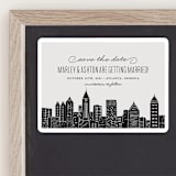 "Big City - Atlanta" - Save the Dates in Light Taupe by Hooray Creative - Front