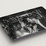 "Elegant Fete" - Save the Dates in Pearl by Brooke Chandler - Detail