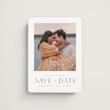 "Glacier" - Save the Dates in Ink by Wildfield Paper Co - Magnet Front