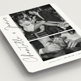 "ink pen" - Save the Dates in Onyx by Sarah Curry - Detail