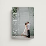 "Aside" - Save the Dates in Quartz by Kristie Kern - Magnet Front
