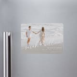 "Sweet Script" - Save the Dates in Ivory by Jessie Steury - Front