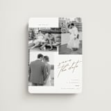 "Forte" - Save the Dates in Cognac by Kristie Kern - Magnet Front