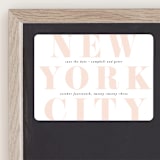 "Locale" - Save the Dates in Bubblegum by Kimberly FitzSimons - Front