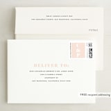 "Locale" - Save the Dates in Bubblegum by Kimberly FitzSimons - FREE Recipient Addressing
