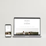 "Casual" - Save the Dates in Pearl by Owl and Toad - FREE Wedding Website