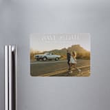 "prose" - Save the Dates in Ivory by Maja Cunningham - Magnet Front