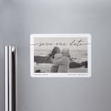 "Simple Details" - Save the Dates in Tuxedo by Pixel and Hank - Front