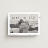 "Simple Details" - Save the Dates in Tuxedo by Pixel and Hank - Magnet Front