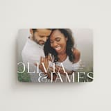 "This Couple" - Save the Dates in Pearl by Lauren Chism - Front