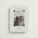 "scrapbook frame" - Save the Dates in Cream by Jenny Millington - Front