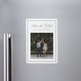 "museo" - Save the Dates in Olive by Ellen Schlegelmilch - Magnet Front