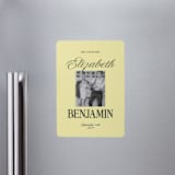 "The Eternal" - Save the Dates in Butter by Helena Vitto - Magnet Front