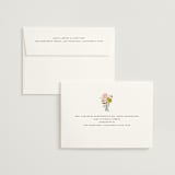 "botanical cameo" - Save the Dates in Swan by Lori Wemple - FREE Recipient Addressing