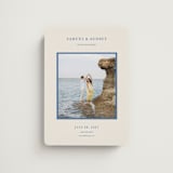 "Bermuda" - Save the Dates in Beach Blue by Ani Somi - Magnet Front