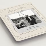 "Easy Lover" - Save the Dates in Cream by Helena Vitto - Detail