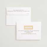 "Negroni" - Save the Dates in Sunflower by Megan Davis - FREE Recipient Addressing