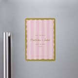 "Paris" - Save the Dates in Macaron by Pink House Press - Front